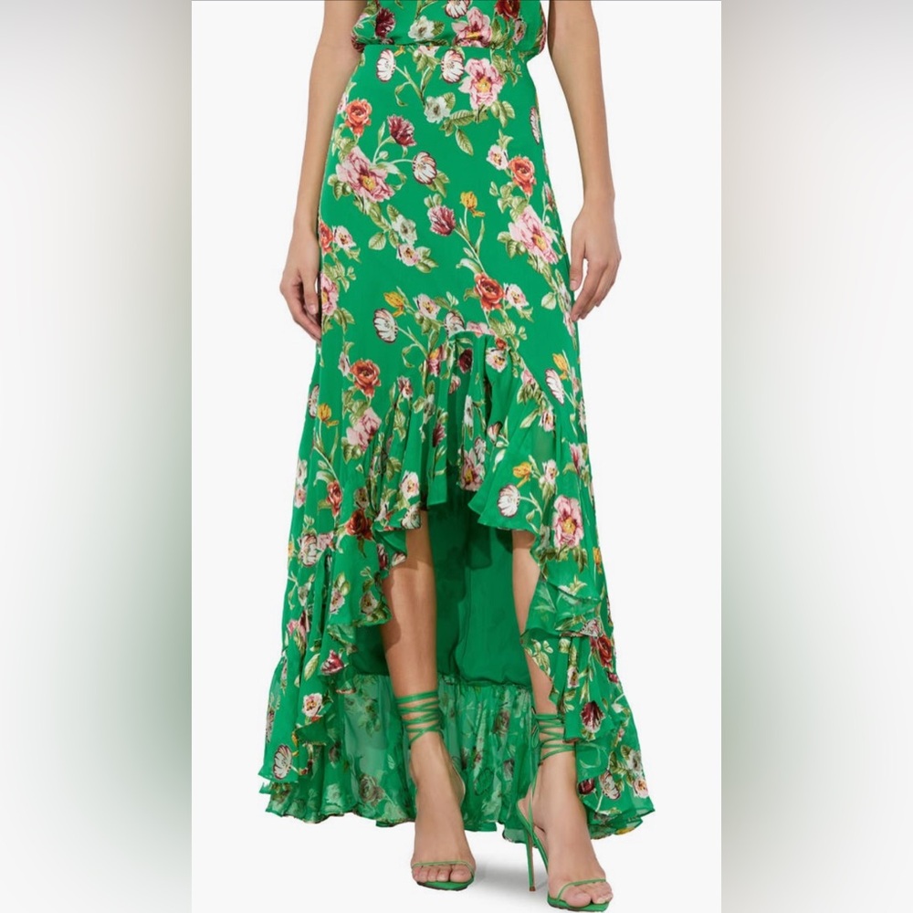 Alice + Olivia Soraya High Low Skirt